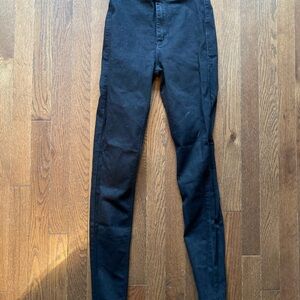 Topshop Black Skinny Women's Jeans